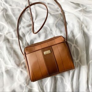 Liz Claiborne Brown Crossbody Purse